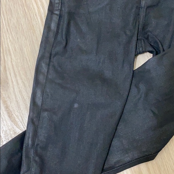 High Rise Black Coated Skinny - Picture 6 of 6